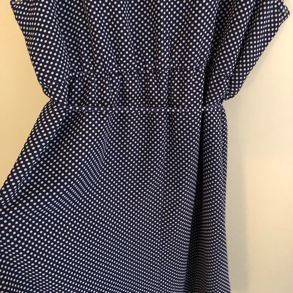 Ulla Popken, Navy Dotted Dress - Picture 6 of 7